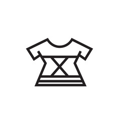 Clothing Fashion Women Outline Icon