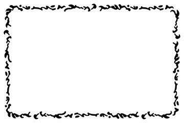 呪印のようなフレーム