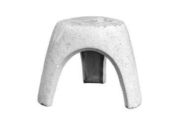 terrazzo chair, concrete chair