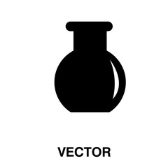 Obraz premium Flask icon,vector illustration. flask icon illustration isolated on White background, flask icon.eps