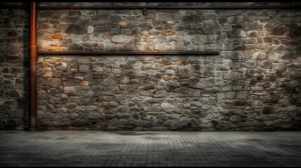 美しい岩の部屋の壁の背景