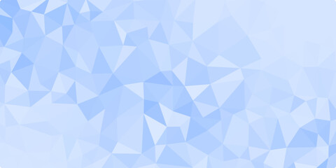 abstract geometric blue triangle background