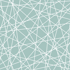 Geometric vector abstract light blue and white pattern. Geometric modern ornament for designs and backgrounds