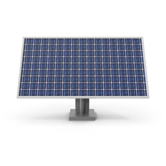 solar panel isolated on transparent png background