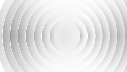 abstract 3d white circle layers background with luxury style, futuristic technology concept. vector illustration