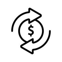 Currency icon. sign for mobile concept and web design. vector illustration