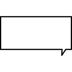 Obraz premium 큰 대화 상자