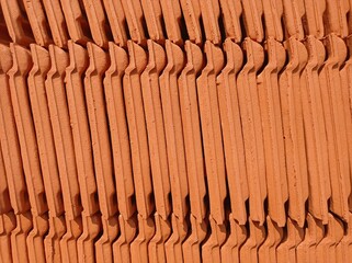 red roof tiles