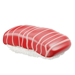 Maguro Sushi 3D Icon