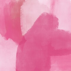 Pink Gouache Abstract Painting Background