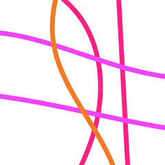 Pink Graphic Lines Background 