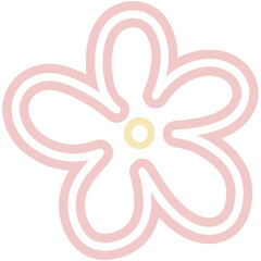 Pastel flower