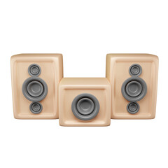 Entertainment speakers for music