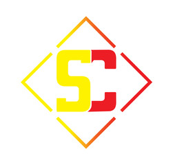 SC Letter Symbol or Logo for your company or business