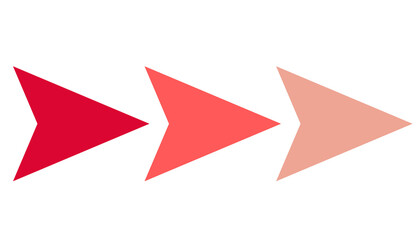 arrow road sign colorful