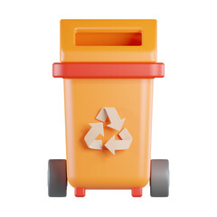 Recycle Bin 3D Icon