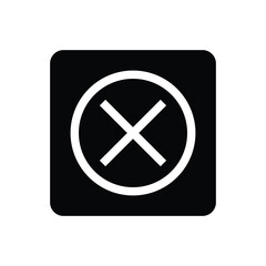 Wash machine sign flat icon isolated on white background. Vector illustration