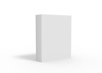 Naklejka premium Box package mockup
