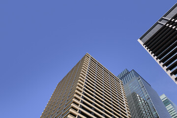 modern office building.An office building near Otemachi, Chiyoda-ku, Tokyo, taken in May 2023.