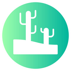 desert gradient icon
