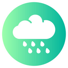 cloud gradient icon