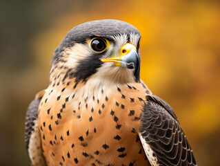 A Falcon in Nature with a Shallow Depth of Field | Generative AI