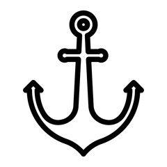 anchor line icon