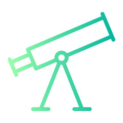 telescope gradient icon