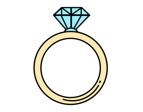 ring with diamonds
