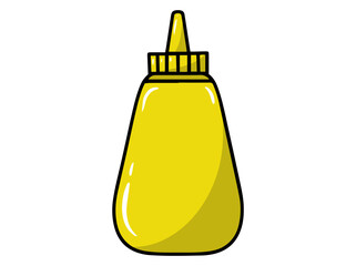 Mustard Sauce Clip art Illustration