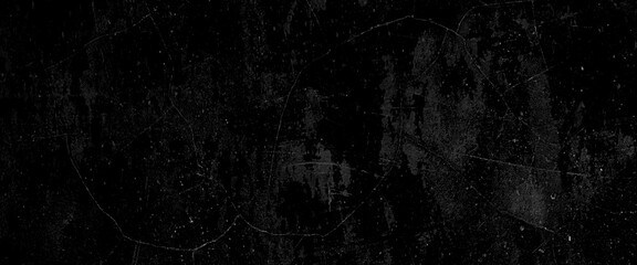 Black wall texture rough background dark concrete floor or old grunge background with black, grunge black and white, abstract monochrome background. Vector pattern of scratches.