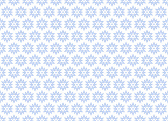 Abstract Seamless Blue Geometric Pattern.