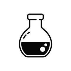 Erlenmeyer icon vector design trendy