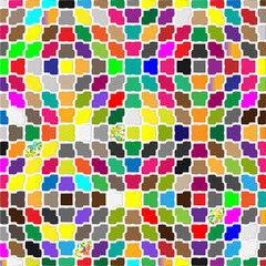 Vector background with colorful pattern. Abstract background. Perfect for fashion, textile design, cute themed fabric, on wall paper, wrapping paper and home decor.