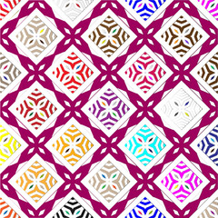 Vector background with colorful pattern. Abstract background. Perfect for fashion, textile design, cute themed fabric, on wall paper, wrapping paper and home decor.