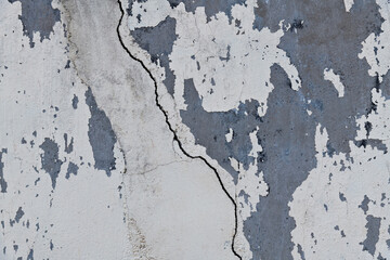 Background of cracked concrete wall