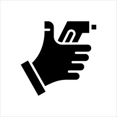 Solid vector icon for degree check which can be used various design projects.