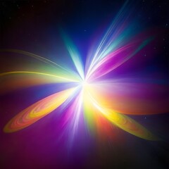 Fototapeta premium abstract background with space flare