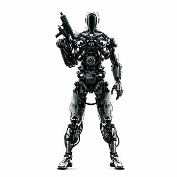 robot cyborg soldier