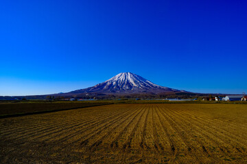 北海道真狩村の羊蹄山1