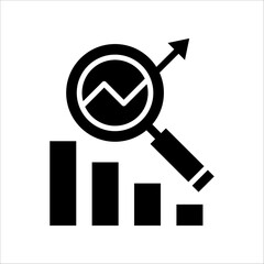 Solid vector icon for finance which can be used various design projects.