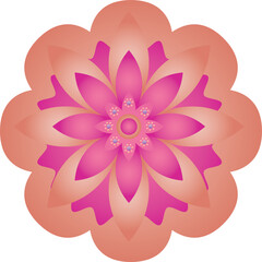 Flower pattern vector