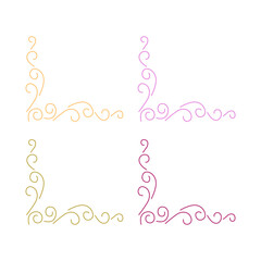 CREATIVE ORNAMENTAL BORDERS PERFECT FOR WEDDING INVITATIONS