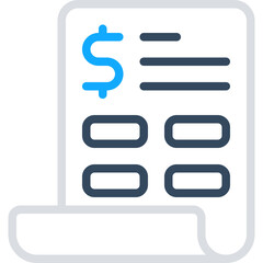 Fototapeta premium Bill icon