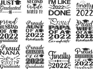 Graduation Quotes SVG Bundle 
