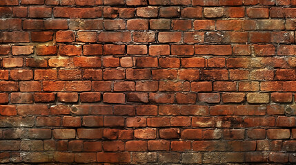 Obraz premium Old Brick Wall Grunge Brick Wall Generated With AI
