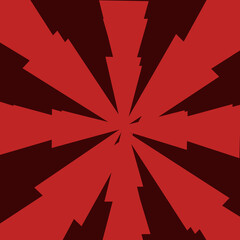 It's a red lightning black background.