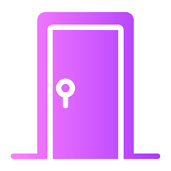 door gradient icon