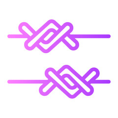 barbed wire gradient icon
