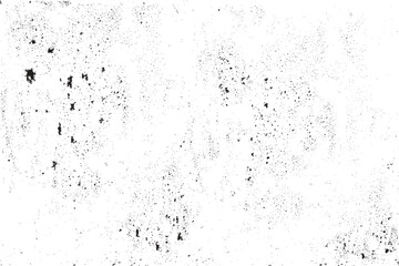 Grimy concrete texture and rusty metal surface for backgrounds. Grainy surface texture vector on a white background. Abstract grain and dust grunge effect vector. Black and white dusty grunge effect.
